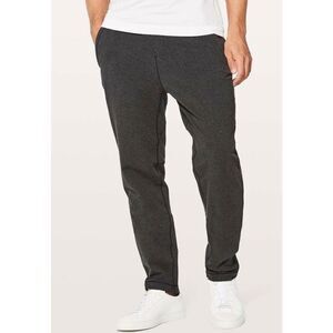 LULULEMON ATHLETICA Cross Cut Pant In Heathered Black Size XL
